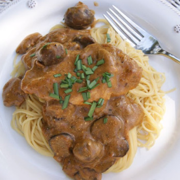 Crock Pot Angel Pasta