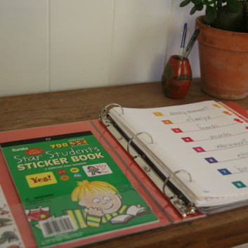 Kids Week: The Home Management Binder