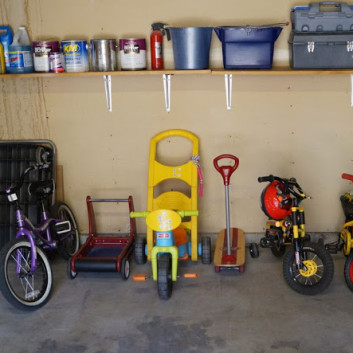 Garage Organization with Before & Afters