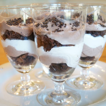 Nutella Mousse Trifle