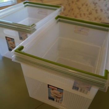 2 Ways to Get Organized with Sterilite Stackable Bins