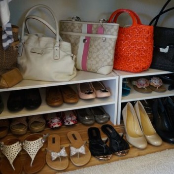 My New Shoe Organizer & My Handbag Habit…