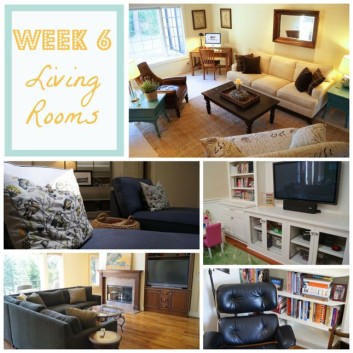 8 Weeks to Home Organization Bliss: Week 6 – Living Rooms